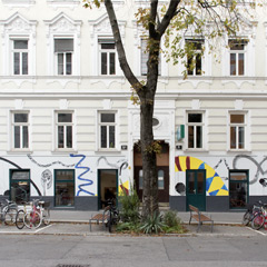 Radwerkstatt Vienna, spary paint mural, ca. 2000 x 300cm, 2021/22
